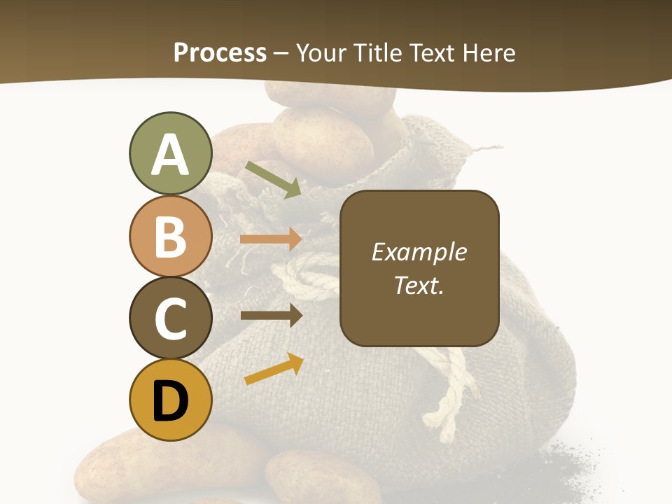 White Potato Farm PowerPoint Template