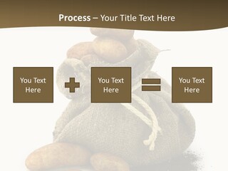 White Potato Farm PowerPoint Template