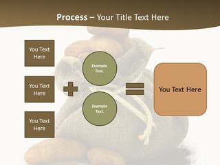 White Potato Farm PowerPoint Template
