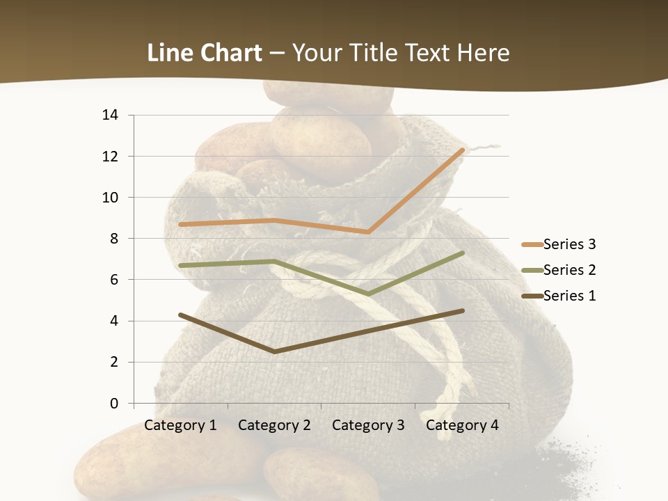 White Potato Farm PowerPoint Template