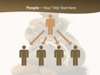 White Potato Farm PowerPoint Template