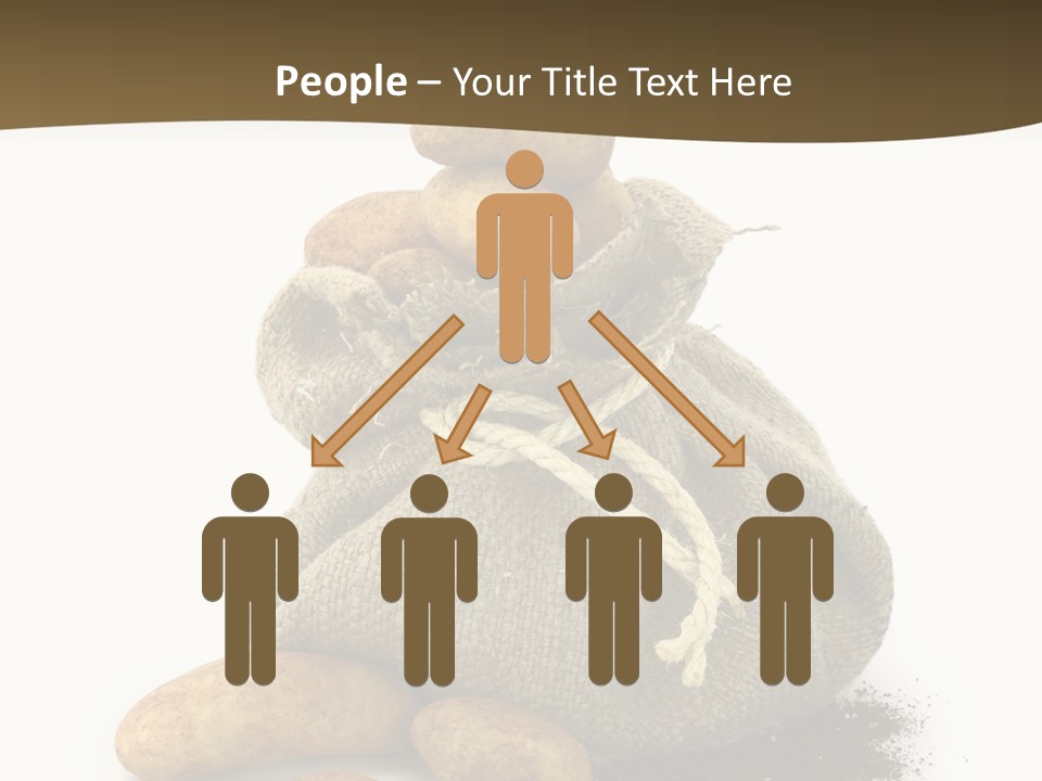 White Potato Farm PowerPoint Template