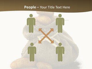 White Potato Farm PowerPoint Template