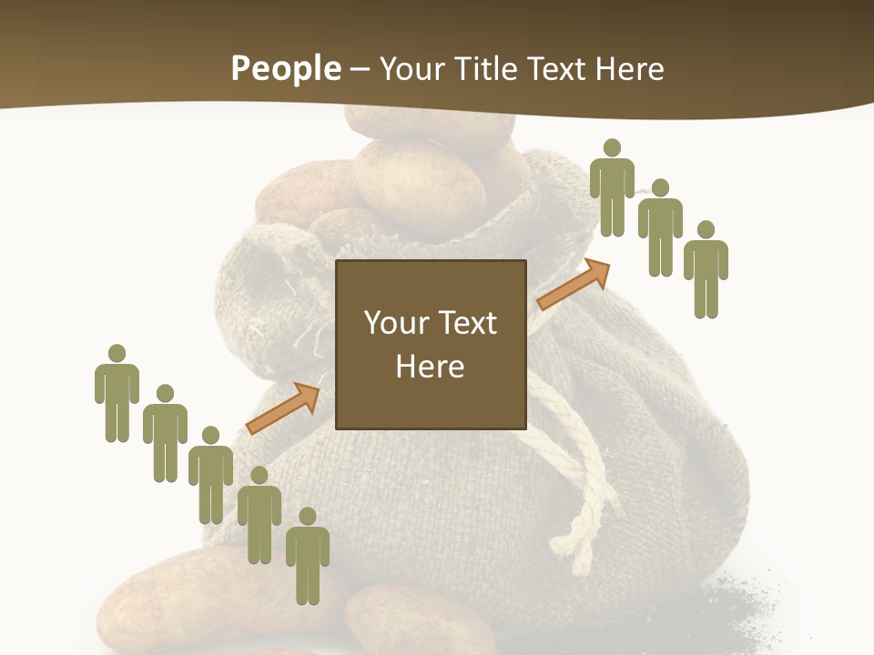 White Potato Farm PowerPoint Template
