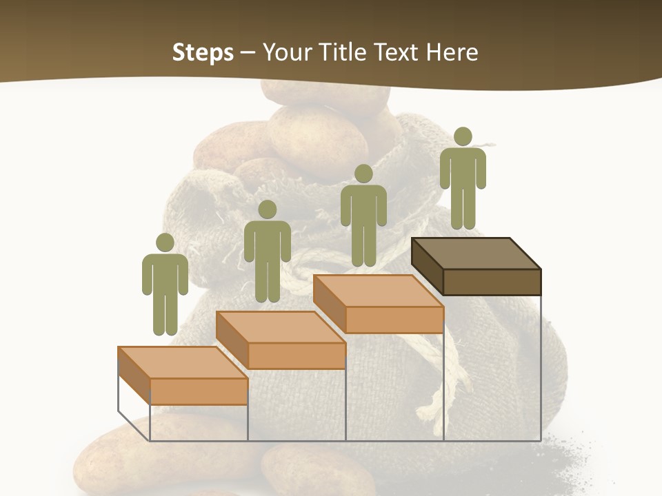 White Potato Farm PowerPoint Template