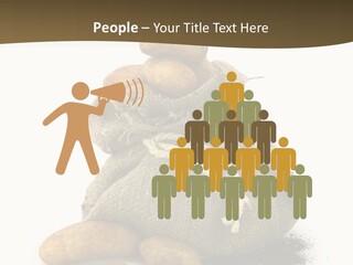 White Potato Farm PowerPoint Template