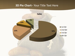 White Potato Farm PowerPoint Template