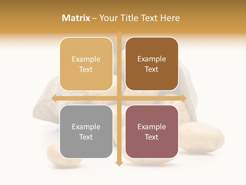 Speise Gemuese Neu PowerPoint Template