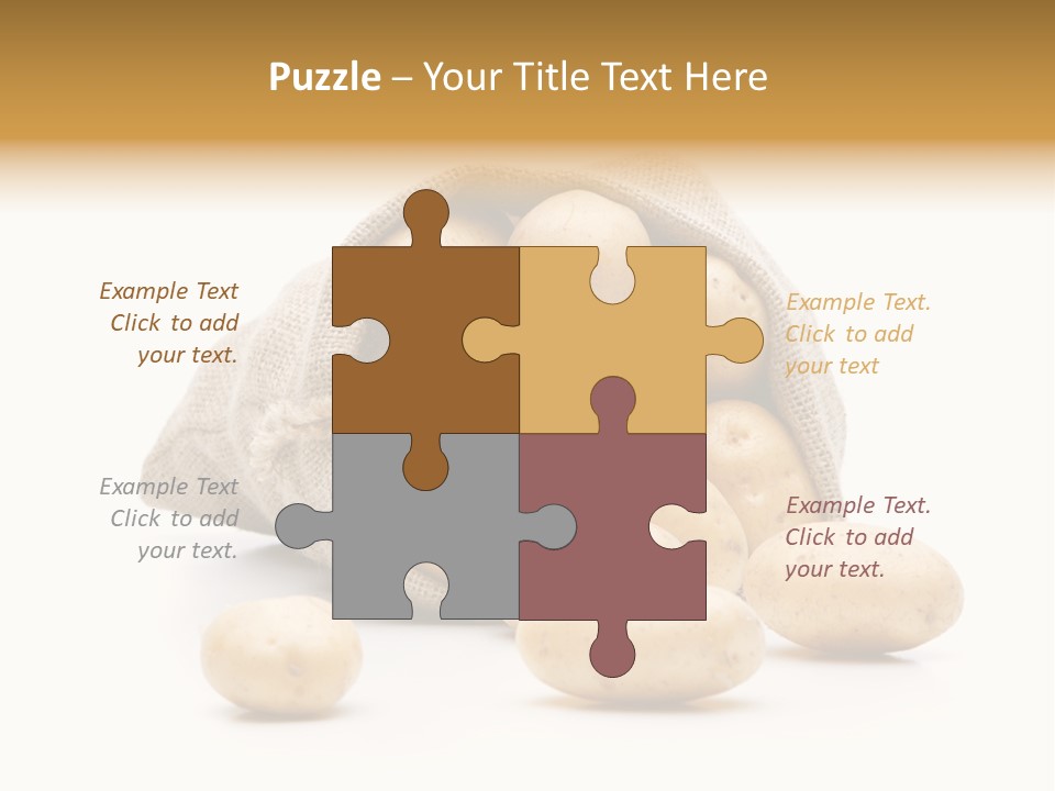 Speise Gemuese Neu PowerPoint Template