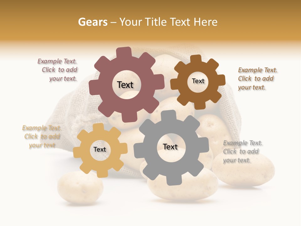 Speise Gemuese Neu PowerPoint Template