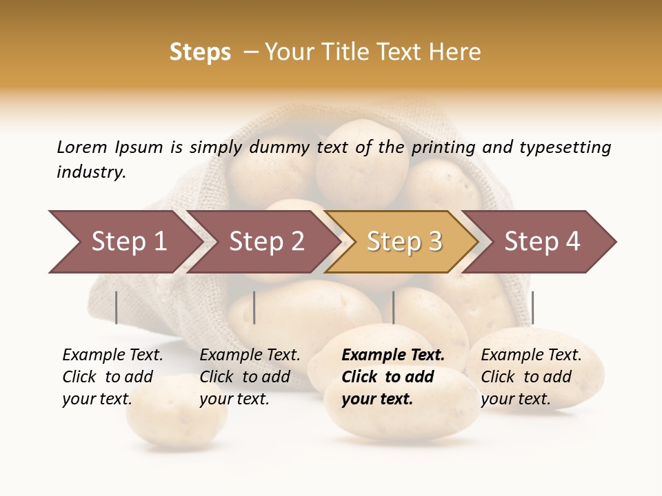 Speise Gemuese Neu PowerPoint Template