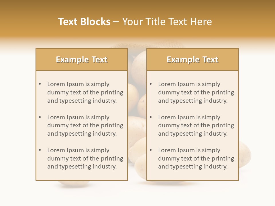 Speise Gemuese Neu PowerPoint Template