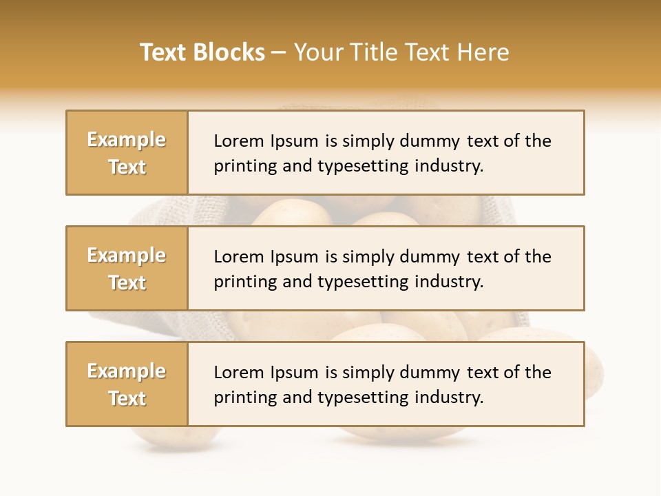 Speise Gemuese Neu PowerPoint Template