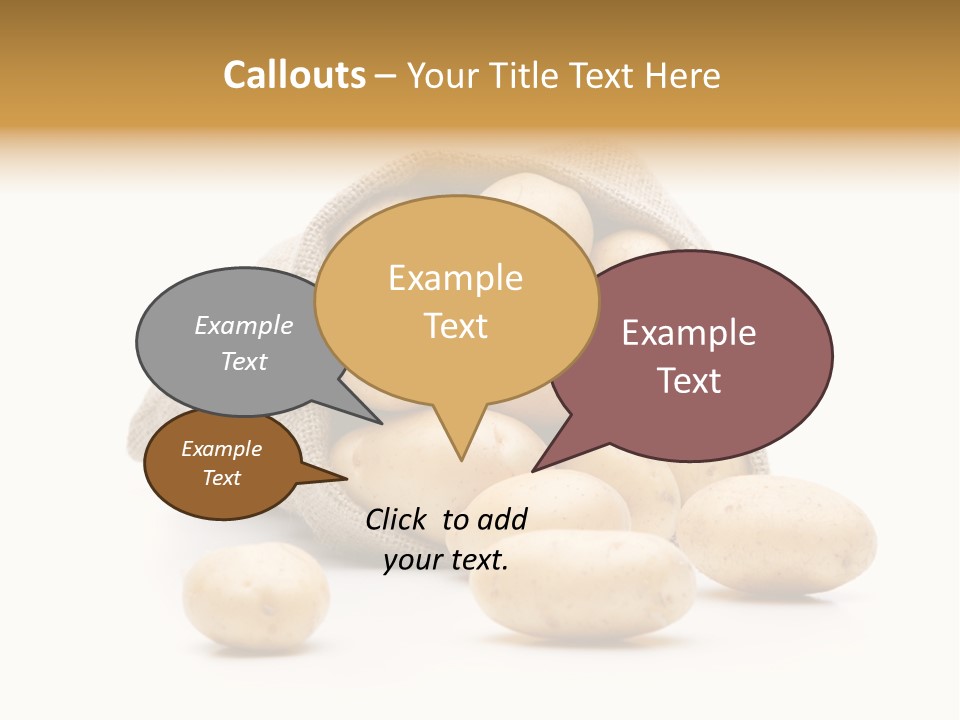 Speise Gemuese Neu PowerPoint Template