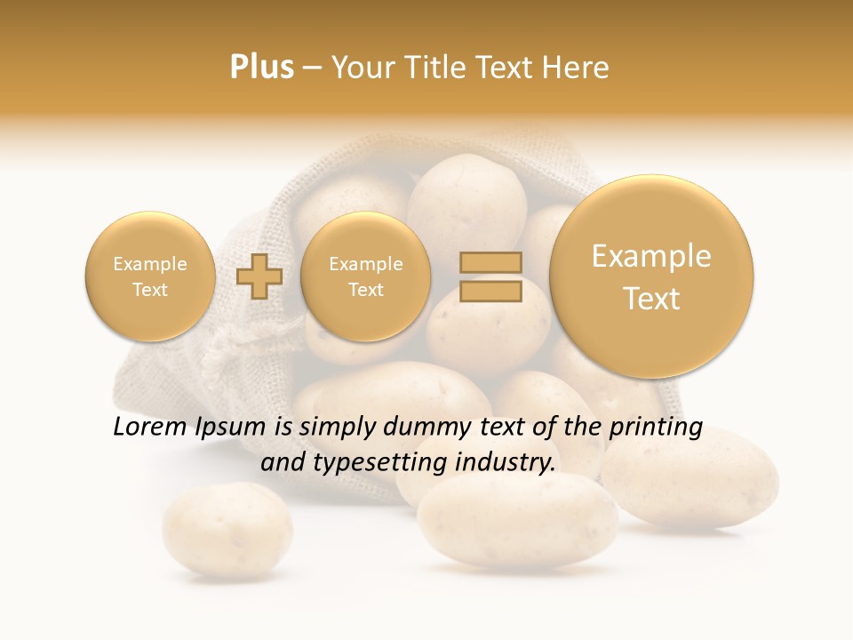 Speise Gemuese Neu PowerPoint Template