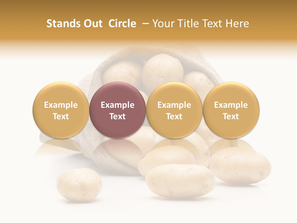 Speise Gemuese Neu PowerPoint Template