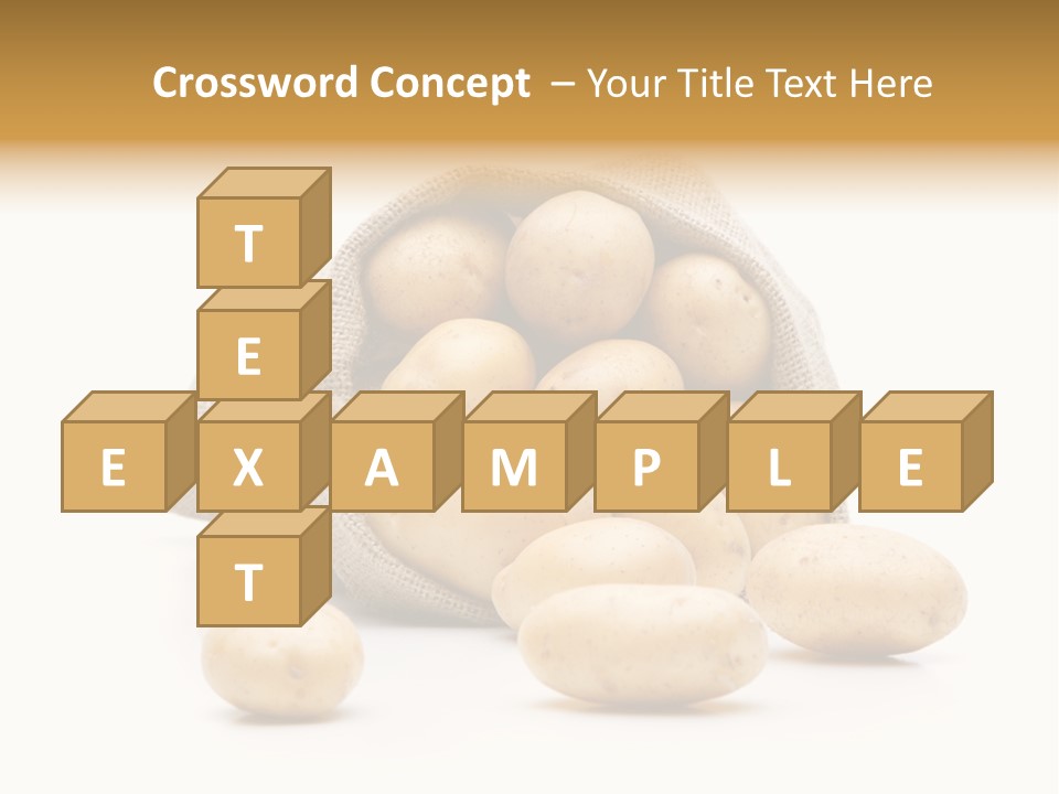 Speise Gemuese Neu PowerPoint Template