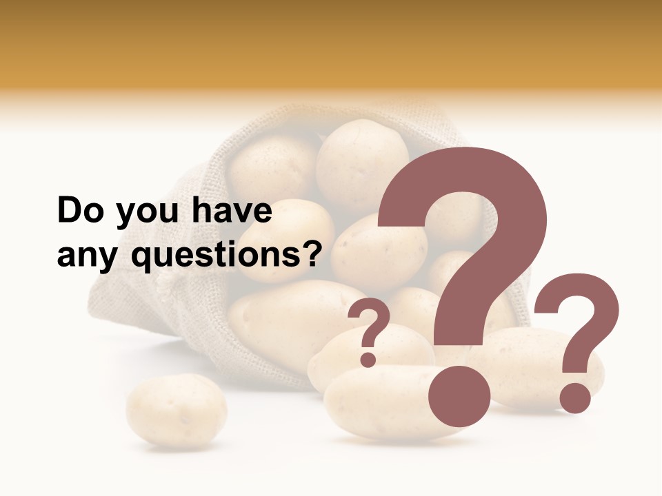 Speise Gemuese Neu PowerPoint Template