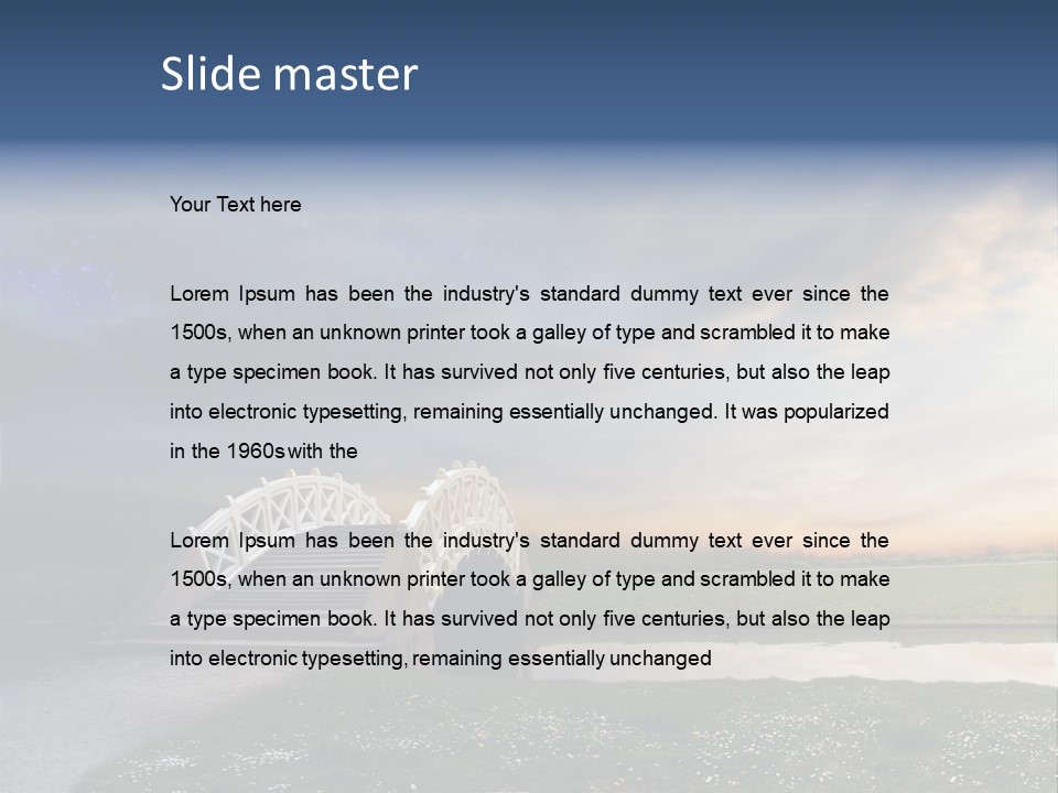 Ancient White China PowerPoint Template