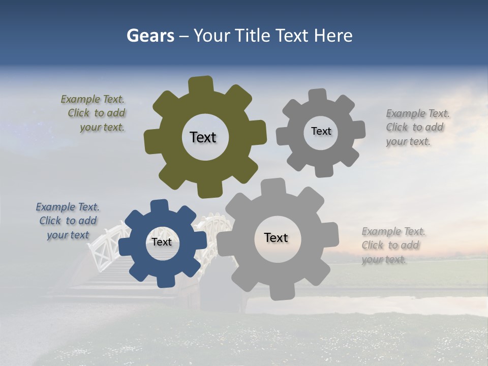 Ancient White China PowerPoint Template