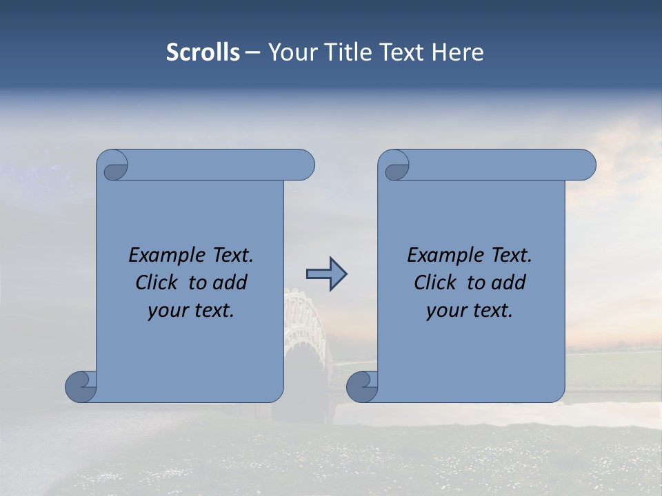 Ancient White China PowerPoint Template