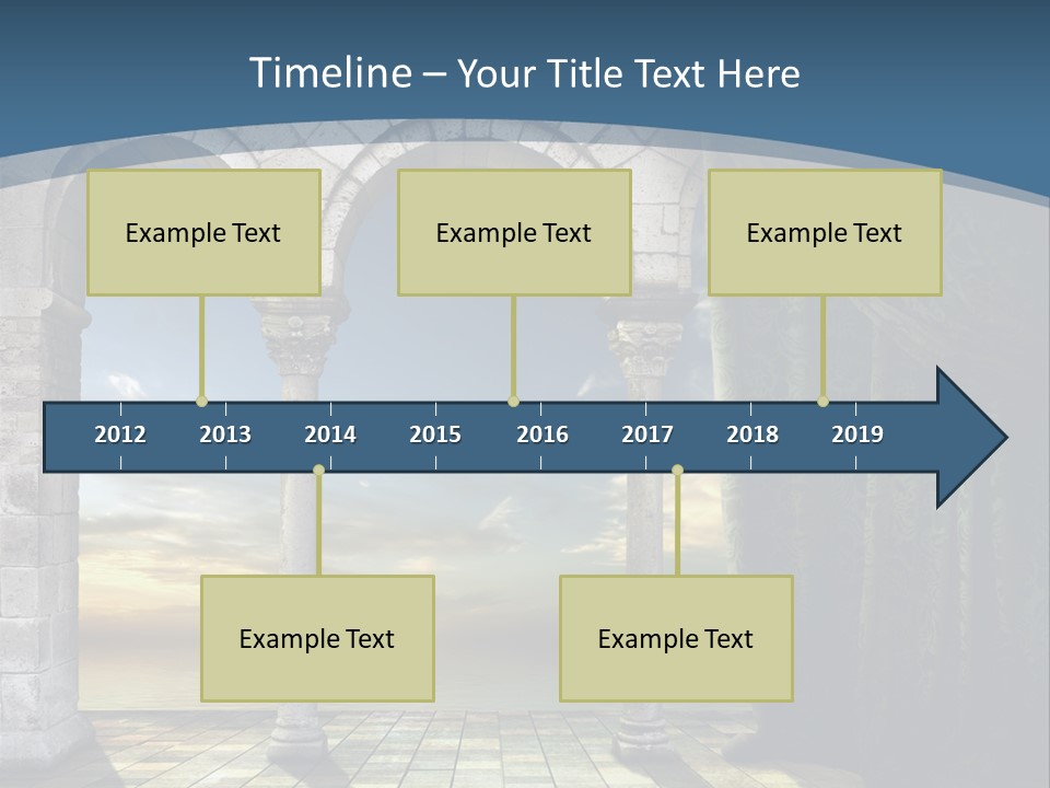 Duesseldorf Shadow Pattern PowerPoint Template