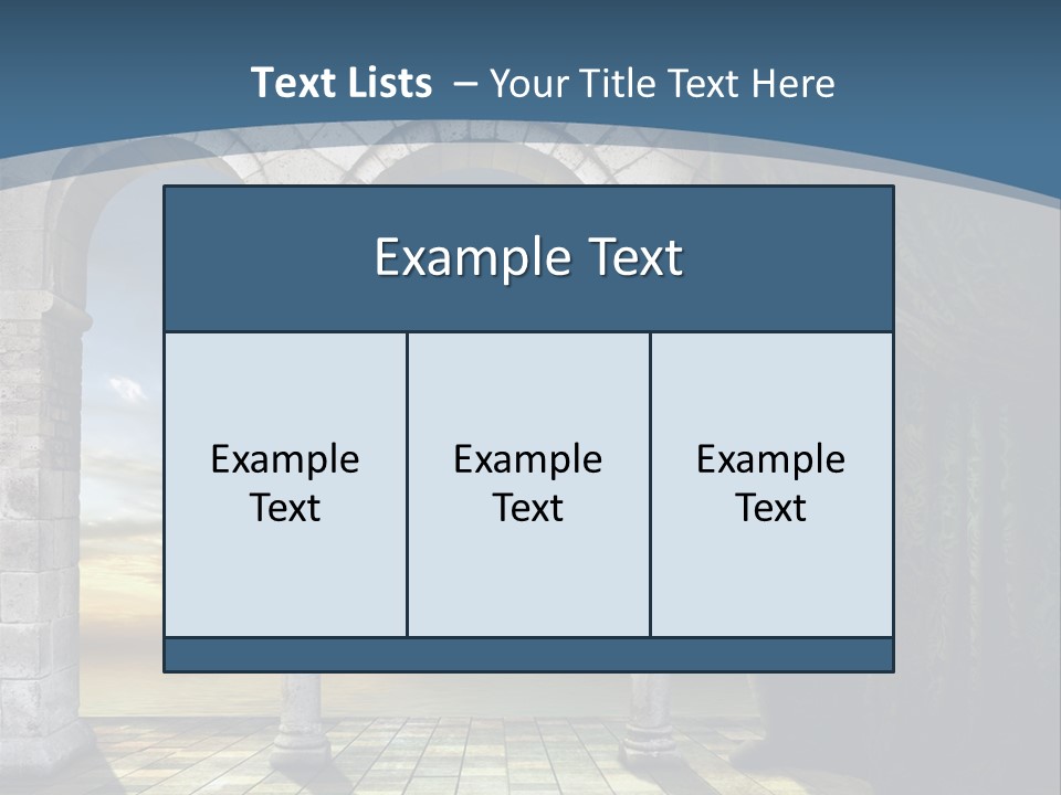 Duesseldorf Shadow Pattern PowerPoint Template