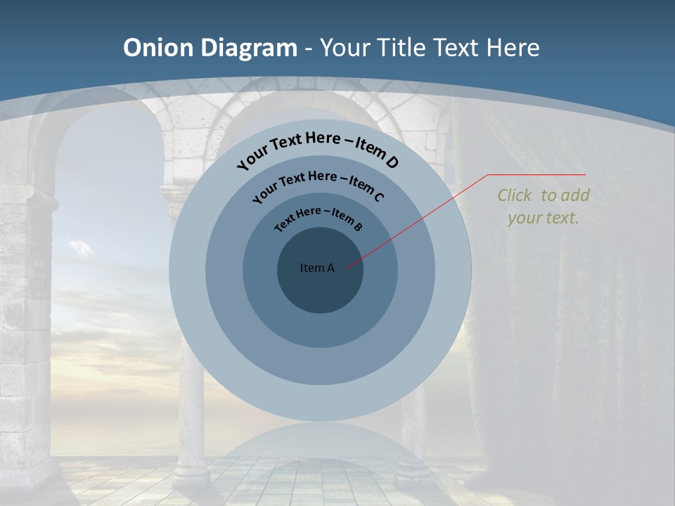 Duesseldorf Shadow Pattern PowerPoint Template
