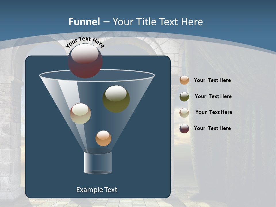 Duesseldorf Shadow Pattern PowerPoint Template