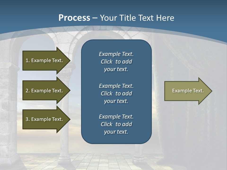 Duesseldorf Shadow Pattern PowerPoint Template