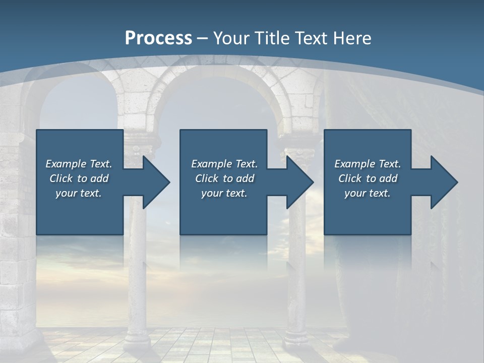 Duesseldorf Shadow Pattern PowerPoint Template