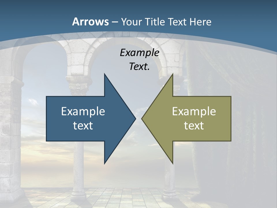 Duesseldorf Shadow Pattern PowerPoint Template