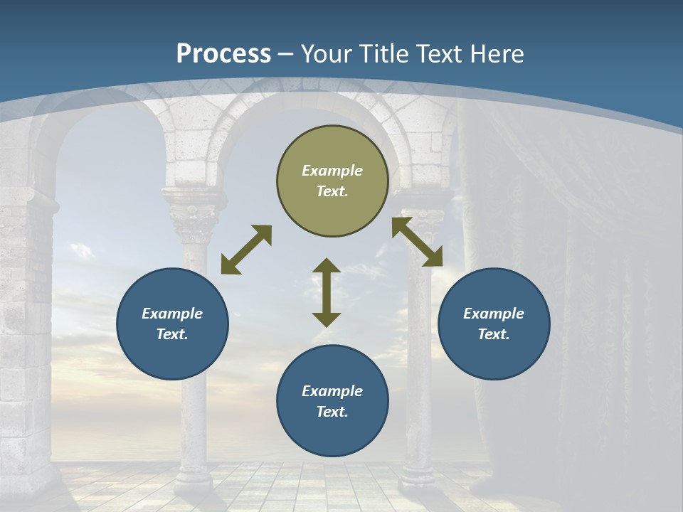Duesseldorf Shadow Pattern PowerPoint Template