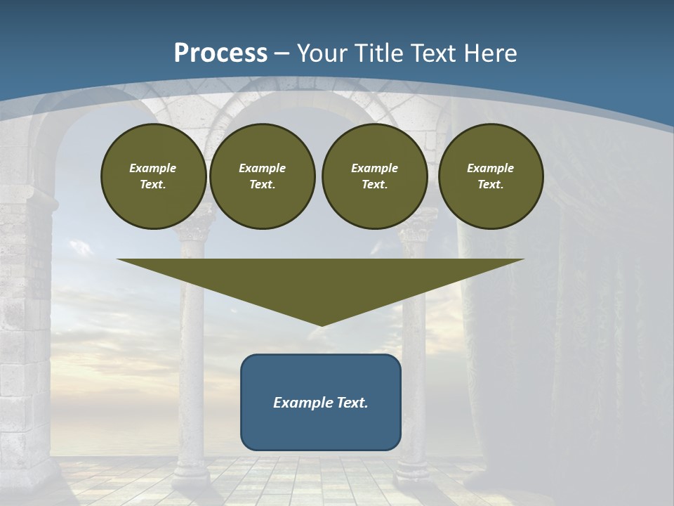 Duesseldorf Shadow Pattern PowerPoint Template