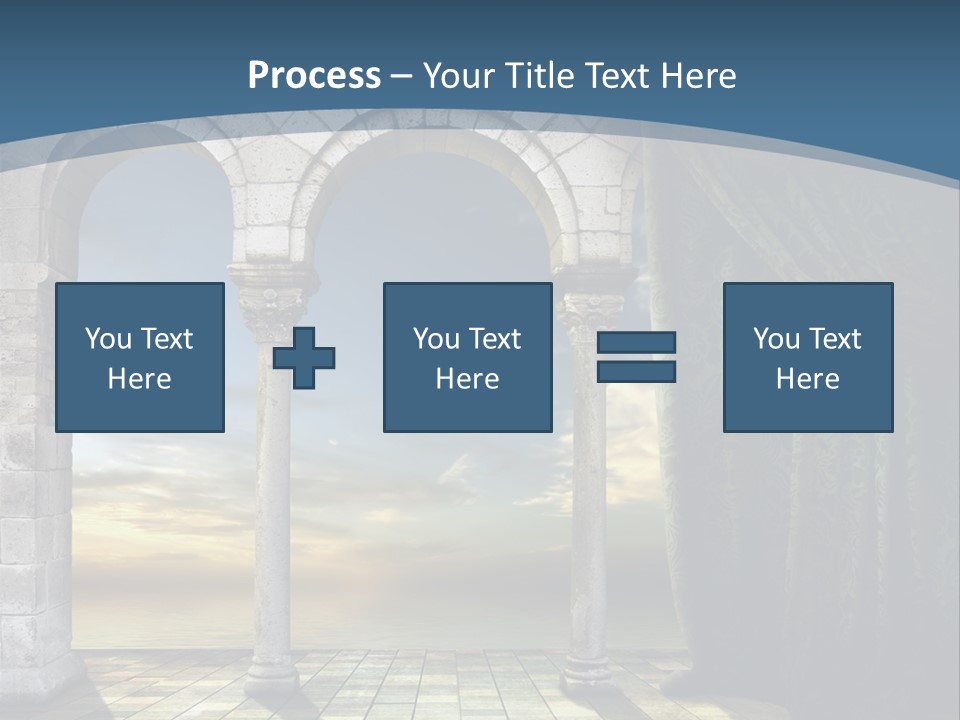Duesseldorf Shadow Pattern PowerPoint Template