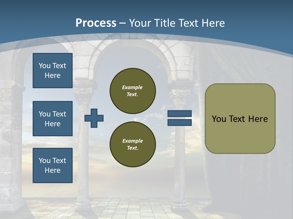 Duesseldorf Shadow Pattern PowerPoint Template