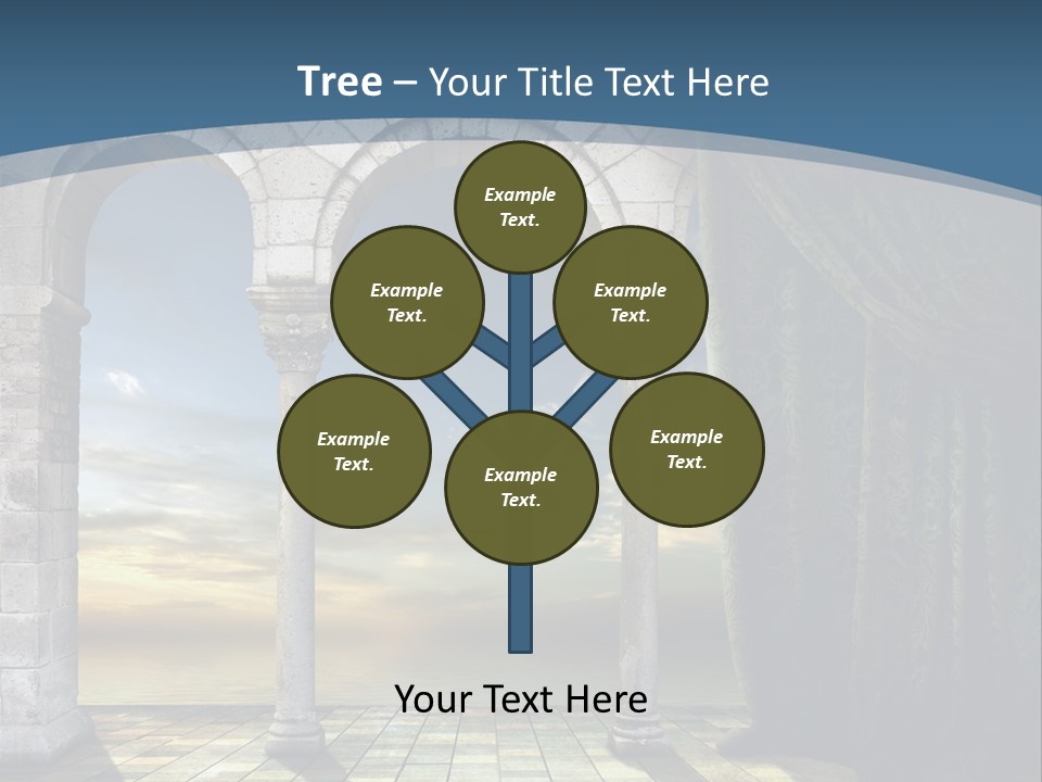 Duesseldorf Shadow Pattern PowerPoint Template