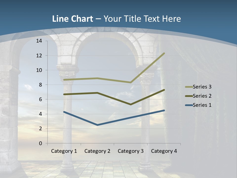 Duesseldorf Shadow Pattern PowerPoint Template
