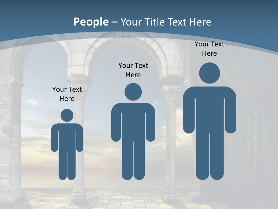 Duesseldorf Shadow Pattern PowerPoint Template