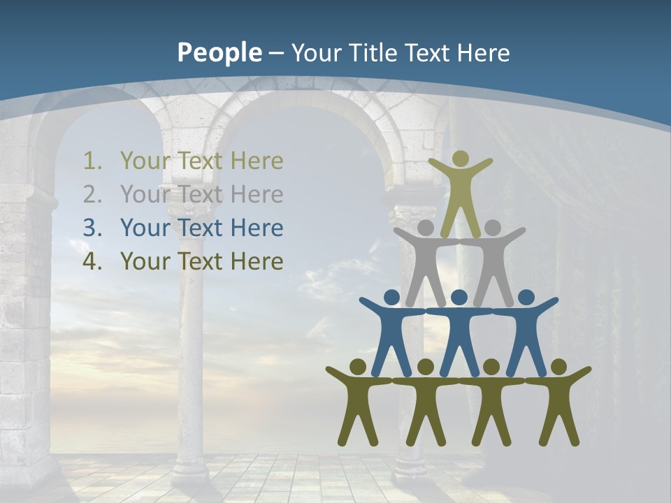 Duesseldorf Shadow Pattern PowerPoint Template