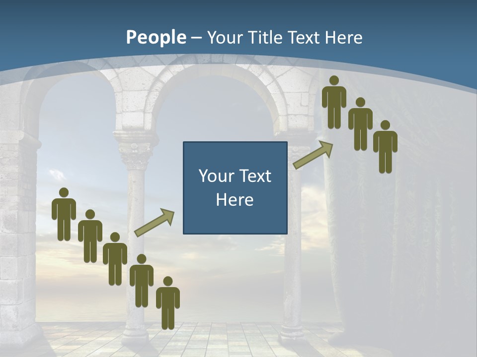 Duesseldorf Shadow Pattern PowerPoint Template