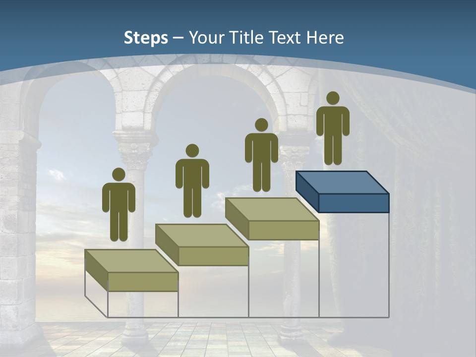 Duesseldorf Shadow Pattern PowerPoint Template