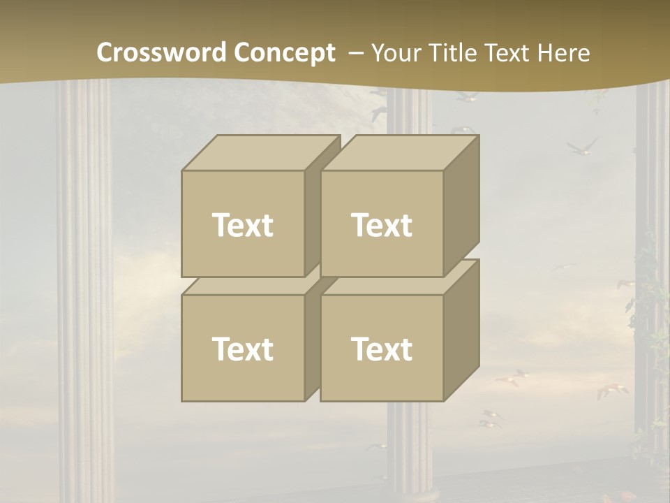 Light Horizon Heaven PowerPoint Template