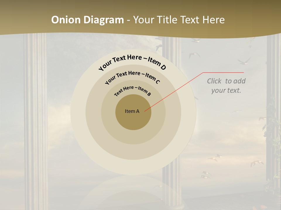 Light Horizon Heaven PowerPoint Template