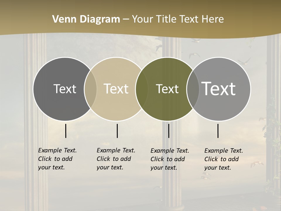 Light Horizon Heaven PowerPoint Template
