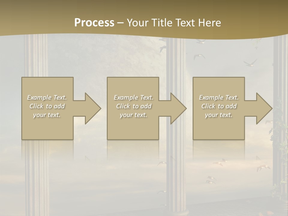 Light Horizon Heaven PowerPoint Template