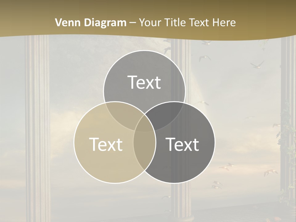 Light Horizon Heaven PowerPoint Template
