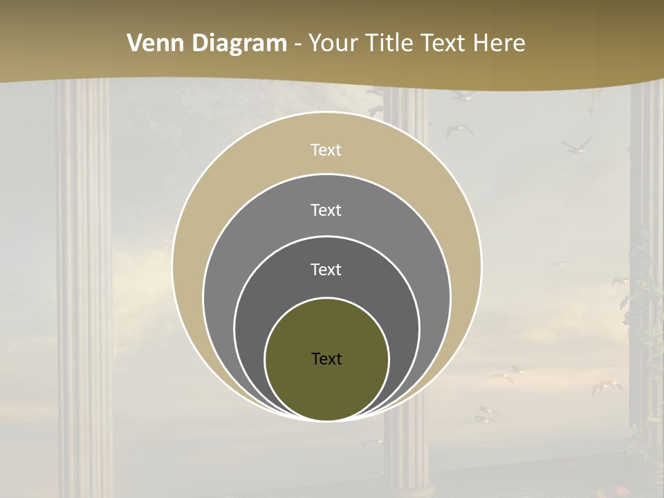 Light Horizon Heaven PowerPoint Template