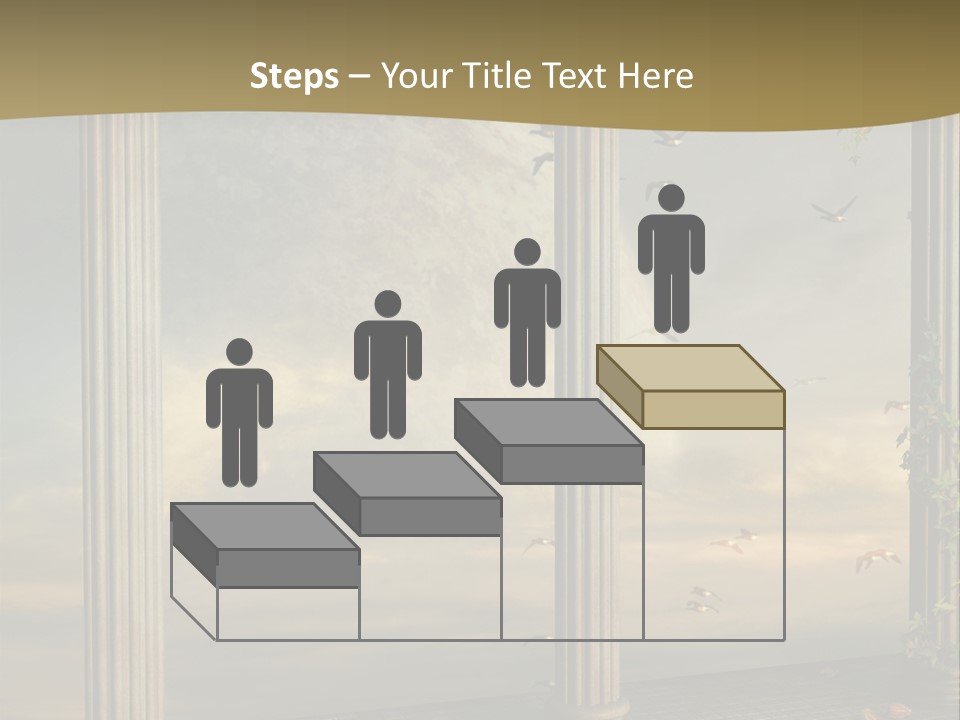 Light Horizon Heaven PowerPoint Template