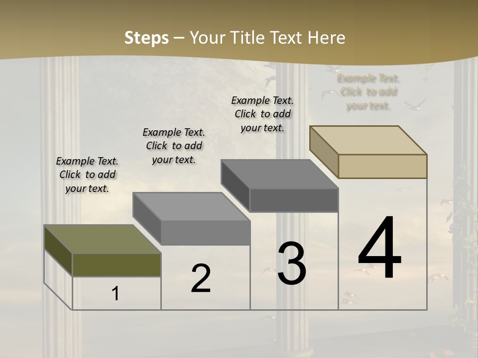 Light Horizon Heaven PowerPoint Template